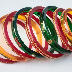Traditional Rajasthani multy colour Bangles Set.