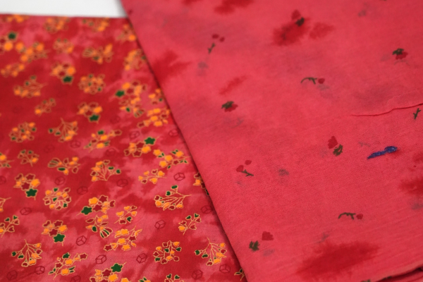 Light Pink Rajasthani cotton foil print poshak - Image 4